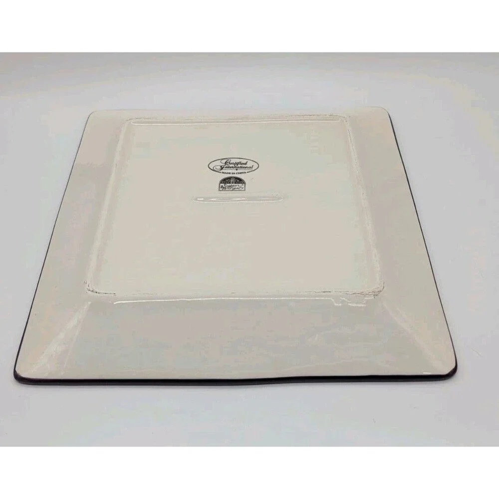 Certified International Susan Winget Garden of Olives Platter